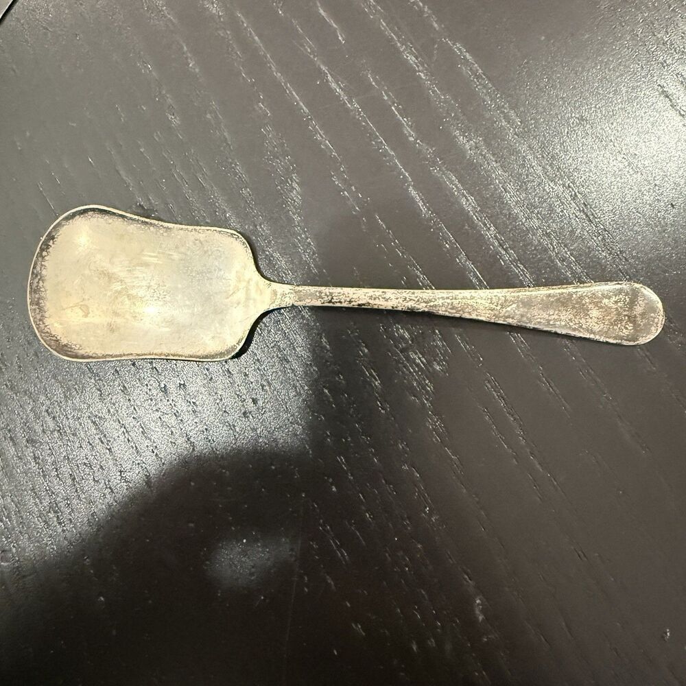 Raimond Silver Plate Sugar Spoon from England, Utensil, Silverware, Tableware